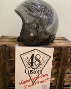 personalizar casco moto