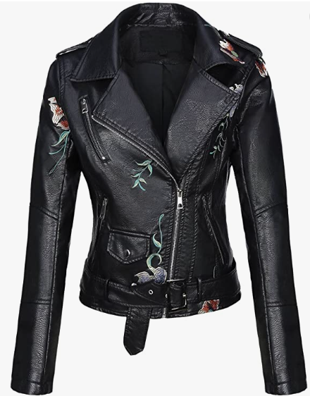 chaqueta cuero mujer harley davidson