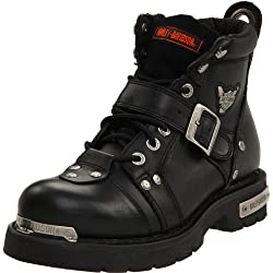 Harley-Davidson - Botas de freno con hebilla para hombre, negro (Negro), 13 D(M) US