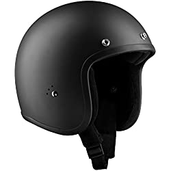 Bandit Helmets - Casco Jet sin ECE Color Negro Mate, Talla M(57-58cm)