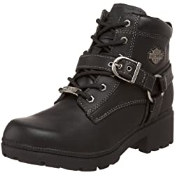 botines harley davidson para mujer - Harley-Davidson Tegan Bota del Tobillo