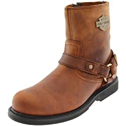 Harley Davidson - Botas para hombre, marrón, 42 EU (M)