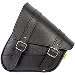 Willie & Max Synthetic Leather Swing Arm Bag for Harley-Davidson Softail