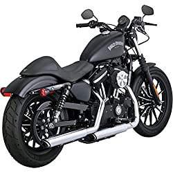 Vance & Hines - Tubo de escape (cromo/7,6 cm) para Harley XL883N 14-19