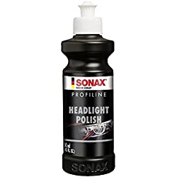 SONAX 02761410 Profiline HeadlightPolish Pasta de lijado para la renovación de faros de plástico (250 ml)