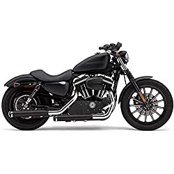 14-19 HARLEY XL883N: Escape sin cordones Cobra (Raven Black / 3´´)