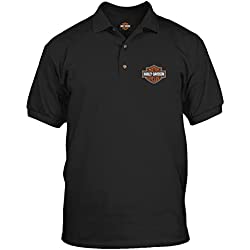 Harley-Davidson Military - Men's Polo Shirt - Bar & Shield | Overseas Tour