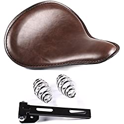 Asiento Solo Bobber Slim con muelles Yamaha XVS 1100/650 A Drag Star Classic, XVS 1100/125/ 650/250 Drag Star, XVS 1300/950 A Midnight Star, XVS 1300 Custom, XVZ 1300 A Royal Star marrón