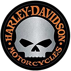 Parche bordado para motocicleta Harley Davidson