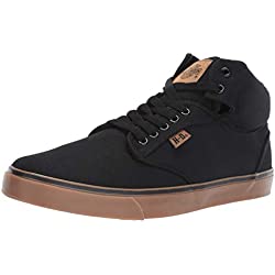 Harley-Davidson Men's Wrenford Black or Grey Canvas Sneakers D93544 D93545