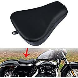 NATGIC Cojín para motocicleta Harley Sportster XL1200X 883 48 72, color negro