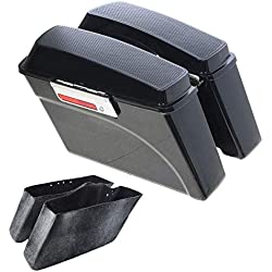 TCMT Saddlebags Saddle Bag & 6x9´´ Speaker Lids Fit Harley Touring Road King 1994-2013