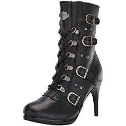 Harley-Davidson Chesterton Botas para mujer, Negro (Negro), 39.5 EU