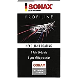 SONAX PROFILINE HeadlightCoating (50 ml) sellado cerámico para faros de plástico en vehículos a motor | N.° 02765410